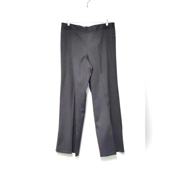 Vintage Harve Bernard wool women's pants office attire dark grey Size:Talla 12 - Picture 1 of 7